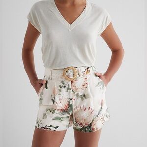 Express Floral Shorts